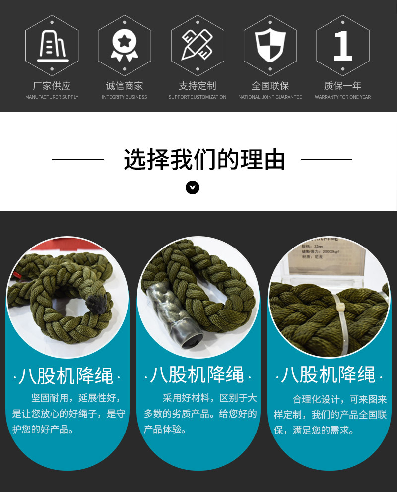 八股機降繩